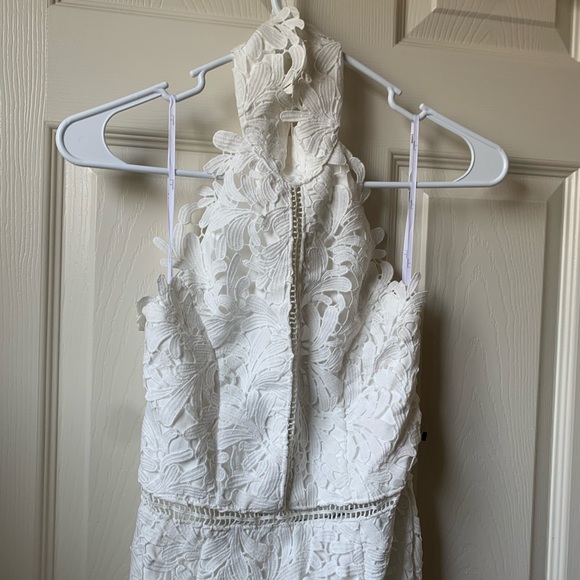 NWOT Lulus Divine Destiny Lace Midi Dress - Picture 5 of 8